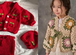 Bebeklere yapılacak en g&uuml;zel &ouml;rg&uuml; hırka modelleri