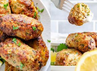 Mangal tadında tavuk k&ouml;fte tarifi