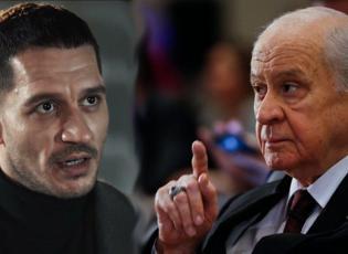 Uraz Kaygılaroğlu, dizi sahnesinden Devlet Bah&ccedil;eli'ye mesaj g&ouml;nderdi!