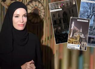 Gamze &Ouml;z&ccedil;elik Ramazan paylaşımlarıyla mest etti: &Ccedil;ok seviyorum!