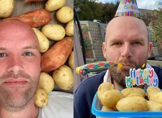 &Uuml;nl&uuml; fenomen 1 yıl boyunca sadece patates yedi! Sonu&ccedil;ları ise duyanları şaşkına &ccedil;evirdi