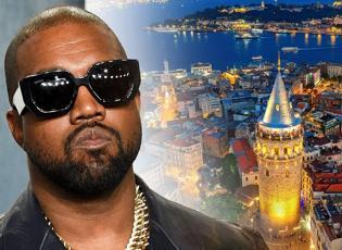 Dev konser i&ccedil;in geldi: Kanye West İstanbul'da!