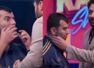 Kaos Show'da olay &ccedil;ıktı! Hayrettin seyirciyi salondan dışarı attırdı