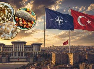 NATO Liderler Zirvesi akşam yemeğinin men&uuml;s&uuml; ortaya &ccedil;ıktı! T&uuml;rk mutfağı liderleri mest etti