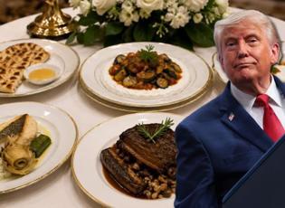 Trump T&uuml;rk mutfağına hayran kaldı: Yemeklere tam not verdi!