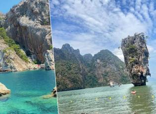 Tayland'daki James Bond Adası'nı andıran koy Antalya'da: Sadece denizden ulaşılabiliyor