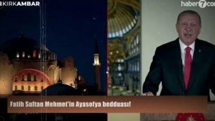 Fatih Sultan Mehmet'in Ayasofya bedduası!