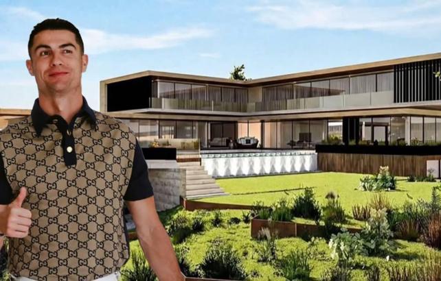 Cristiano Ronaldo kesenin ağzını a&ccedil;tı! Yeni villası i&ccedil;in dev b&uuml;t&ccedil;e ayırdı