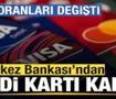 Merkez Bankası'ndan kredi kartı kararı! Faiz oranlarında indirim