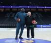 Cumhurbaşkanı Erdoğan, NBA efsanesi Shaquille O&rsquo;Neal ile parkede ter d&ouml;kt&uuml;