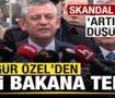 &Ouml;zg&uuml;r &Ouml;zel'den yeni bakan Akın G&uuml;rlek'e tehdit! Skandal s&ouml;zler: Artık onu d&uuml;ş&uuml;ns&uuml;n