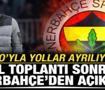 Tedesco'yla yollar ayrılıyor mu? Acil toplantı sonrası Fenerbah&ccedil;e'den a&ccedil;ıklama
