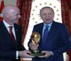 Cumhurbaşkanı Erdoğan, FIFA Başkanı Infantino'yu kabul etti