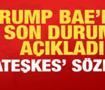 Trump'tan İran'a &ccedil;ok sert tepki: Yery&uuml;z&uuml;nden sileriz