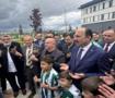 T&uuml;m şehir kenetlendi! Tarihi ma&ccedil;a takımı dualarla uğurladılar