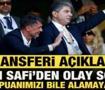 3 transferi a&ccedil;ıklayan Hakan Safi'den olay s&ouml;zler: &Ccedil;eyrek puanımızı bile alamayacaklar