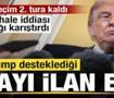 Kritik se&ccedil;im 2. tura kaldı! Trump desteklediği adayı ilan etti! M&uuml;dahale iddiası!