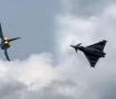 Eurofighter'lar ilk kez T&uuml;rk bayrağıyla havalandı! Resmen tanıtıldılar