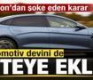 Pentagon'dan şoke eden karar! Listeye otomotiv devini de dahil etti