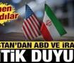 Trump'ın sağ kolu Vance İsvi&ccedil;re'ye gidiyor: Pakistan'dan İran ve ABD a&ccedil;ıklaması