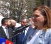 Burcu K&ouml;ksal'dan CHP'ye sert eleştiri: Erdoğan ve &Ouml;zel arasında kıyas olmaz