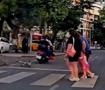 Yol vermeyen motorcuya skuter fırlattı: Hatalar zinciri pahalıya m&acirc;l oluyordu