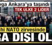 Tarihi NATO zirvesinde sıra dışı olay! Tek &uuml;lke iki lider! &Ccedil;ift başlılık Ankara'ya uzandı