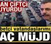 Bakan &Ccedil;ift&ccedil;i duyurdu! Gurbet&ccedil;i vatandaşlara ara&ccedil; m&uuml;jdesi
