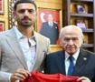 Merih Demiral'dan Devlet Bah&ccedil;eli ziyareti