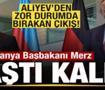 Aliyev'den zor durumda bırakan &ccedil;ıkış! Almanya Başbakanı Merz şaştı kaldı