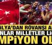 Brezilya'dan r&ouml;vanşı aldık! Filenin Sultanları, Milletler Ligi'nde şampiyon oldu