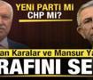 Mansur Yavaş, Zeydan Karalar ve Vahap Se&ccedil;er tarafını se&ccedil;ti! Hangi partide yer alacaklar?