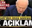 Bah&ccedil;eli'den son dakika Demirtaş ve &Ouml;calan a&ccedil;ıklaması