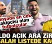 D&uuml;nyada en &ccedil;ok takip&ccedil;isi olan futbolcular: Ronaldo a&ccedil;ık ara zirvede! Peki Salah ka&ccedil;ıncı?