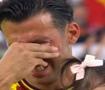 İsmail K&ouml;ybaşı, futbolculuk kariyerine g&ouml;zyaşlarıyla veda etti!