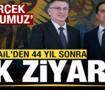 İsrail'den 44 yıl sonra ilk ziyaret! 'Ger&ccedil;ek dostumuz' mesajı