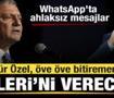 &Ouml;zg&uuml;r &Ouml;zel, İ&ccedil;işleri'ni İlkay &Ccedil;i&ccedil;ek'e verecekti! WhatsApp'ta ahlaksız mesajlar