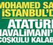 Son dakika: Mohamed Salah, Trabzonspor i&ccedil;in İstanbul'a geldi