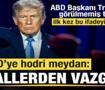 Trump'tan g&ouml;r&uuml;lmemiş tehdit! İlk kez bu ifadeyi kullandı! Jet cevap, ABD'ye hodri meydan