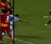 Galatasaray ma&ccedil;ında tartışmalı pozisyon! Erzurumspor penaltı bekledi