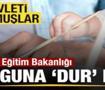 Mill&icirc; Eğitim Bakanlığı vurguna 'dur' dedi! Devleti soymuşlar