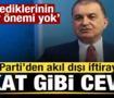 AK Parti'den akıl dışı iftiraya sert tepki: S&ouml;ylediklerinin hi&ccedil;bir &ouml;nemi yok