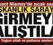 Başkent Niamey'de sıcak saatler! Peş peşe patlamalar Başkanlık sarayına girmeye &ccedil;alıştılar
