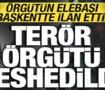 &Ouml;rg&uuml;t&uuml;n elebaşı başkentte ilan etti! Ter&ouml;r &ouml;rg&uuml;t&uuml; SDG feshedildi!