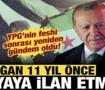 Suriye'de ter&ouml;r &ouml;rg&uuml;t&uuml; YPG/SDG kendini feshetti: Erdoğan 11 yıl &ouml;nce b&ouml;yle duyurmuştu!