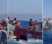 Girne&rsquo;deki faciadan yeni g&ouml;r&uuml;nt&uuml;: Geminin battığı anlardaki can pazarı ortaya &ccedil;ıktı
