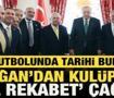 T&uuml;rk futbolunda tarihi buluşma! Cumhurbaşkanı Erdoğan'dan kul&uuml;plere adil rekabet &ccedil;ağrısı