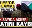 Son dakika: Suriye'de patlama! Ağır bilan&ccedil;o! &Ccedil;ok sayıda asker hayatını kaybetti