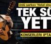 &Uuml;nl&uuml; şarkıcı 'Helal olsun' dedirtti! Tek s&ouml;z&uuml; yetti! Konserleri iptal edildi