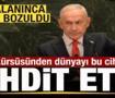 BM k&uuml;rs&uuml;s&uuml;nde yuhalandı ayarı bozuldu! D&uuml;nyayı cihazla tehdit etti